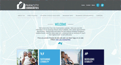 Desktop Screenshot of parkcitycommunities.org